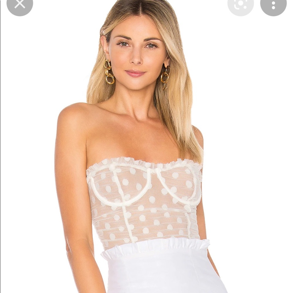 Revolve XS Majorelle Wyn bodysuit
